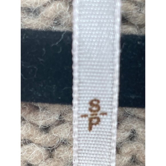 Free People Knit Wool Buttoned Womens Cardigan Tan Size PSmall - Picture 6 of 10